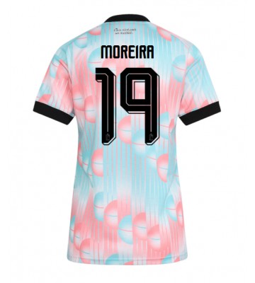 Belgien Diego Moreira #19 Replika Bortatröja Damer VM 2026 Kortärmad